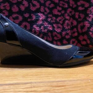 Black Wedge Shoes